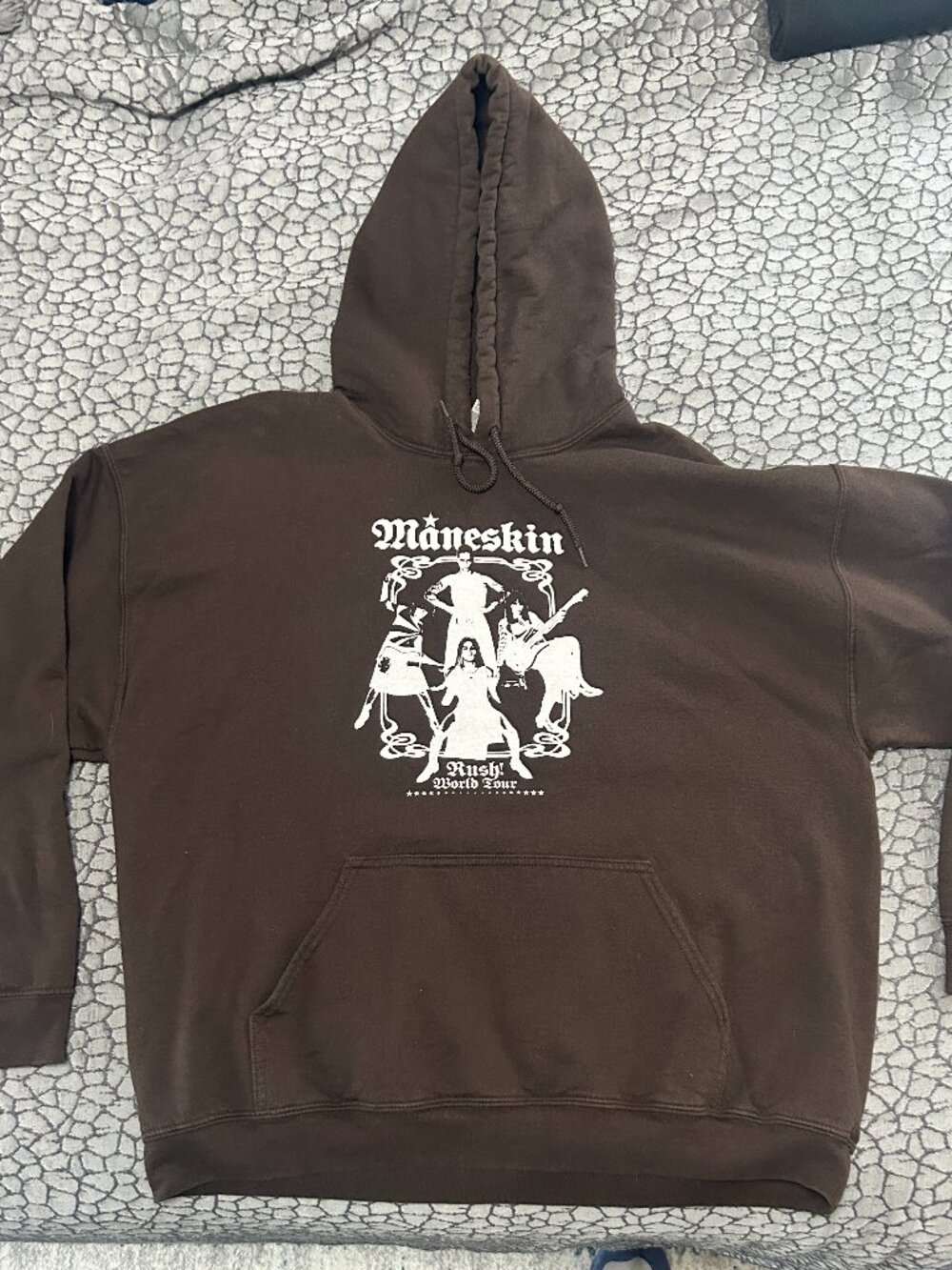 Maneskin Rush Concert Tour Sweatshirt  -XL